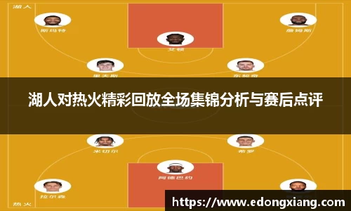 湖人对热火精彩回放全场集锦分析与赛后点评